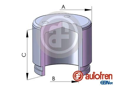 Piston, brake caliper AUTOFREN SEINSA D025794