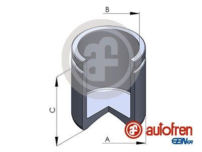 Piston, brake caliper AUTOFREN SEINSA D025802