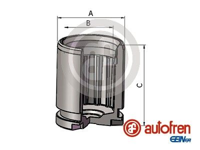Piston, brake caliper AUTOFREN SEINSA D025804