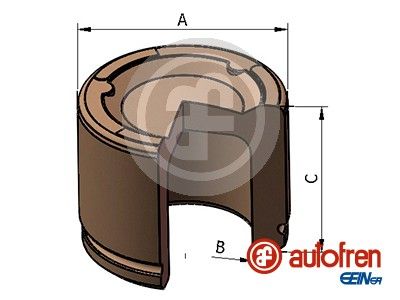 Piston, brake caliper AUTOFREN SEINSA D025809