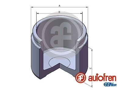 Piston, brake caliper AUTOFREN SEINSA D025820