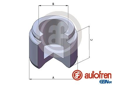 Piston, brake caliper AUTOFREN SEINSA D025828