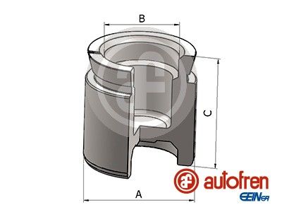 Piston, brake caliper AUTOFREN SEINSA D025836