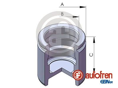 Piston, brake caliper AUTOFREN SEINSA D025839