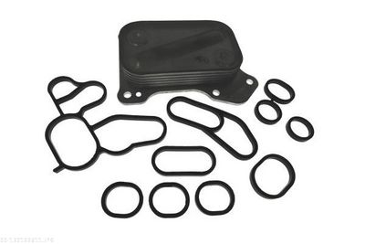 Oil Cooler, engine oil AUTOMEGA 130122611