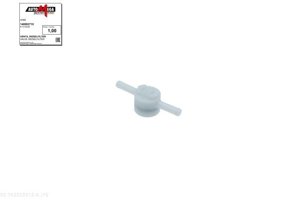 AUTOMEGA 140002710 Valve, fuel filter
