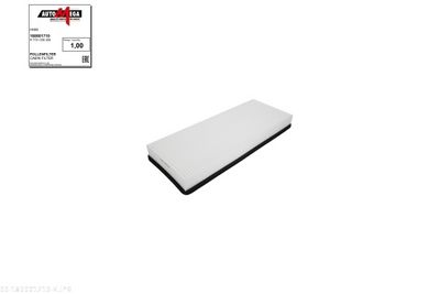 Filter, cabin air AUTOMEGA 180001710