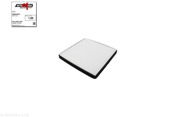AUTOMEGA 180003910 Filter, cabin air