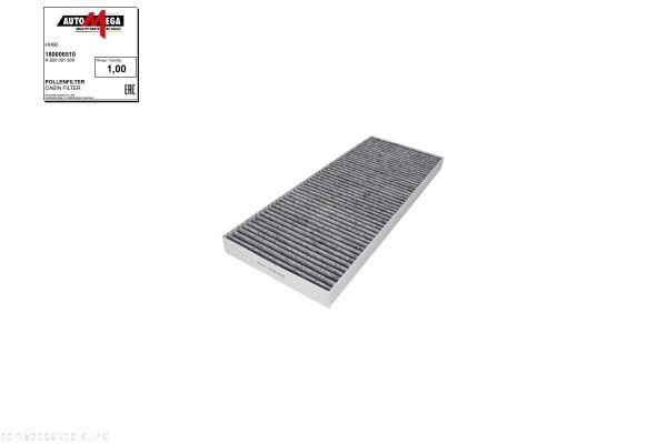 AUTOMEGA 180006510 Filter, cabin air