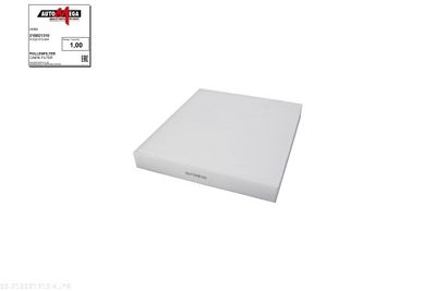 Filter, cabin air AUTOMEGA 210021310