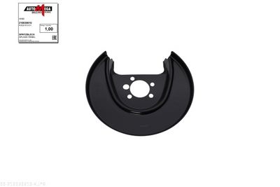 Splash Guard, brake disc AUTOMEGA 210030610