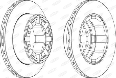 Brake Disc BERAL BCR184A
