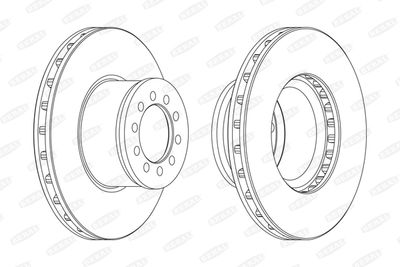 Brake Disc BERAL BCR186A