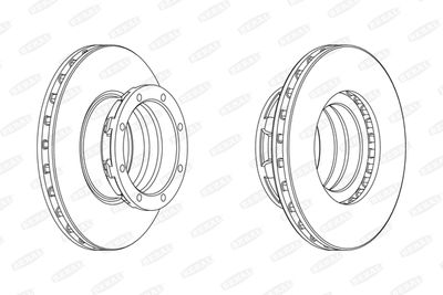 Brake Disc BERAL BCR188A