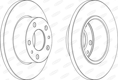 Brake Disc BERAL BCR195A