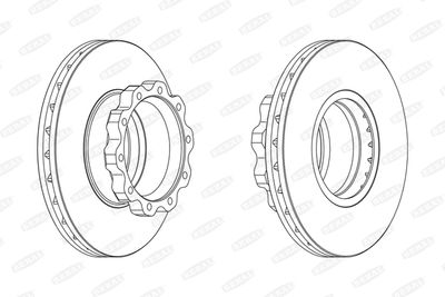 Brake Disc BERAL BCR215A