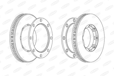 Brake Disc BERAL BCR220A