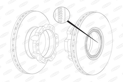 Brake Disc BERAL BCR226A