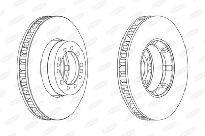 Brake Disc BERAL BCR242A