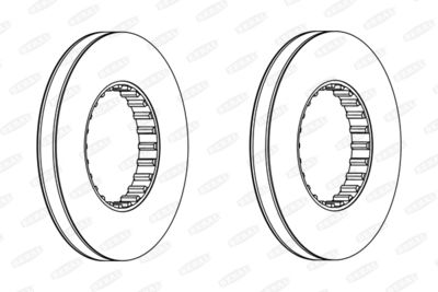 Brake Disc BERAL BCR249A
