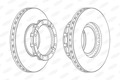 Brake Disc BERAL BCR254A