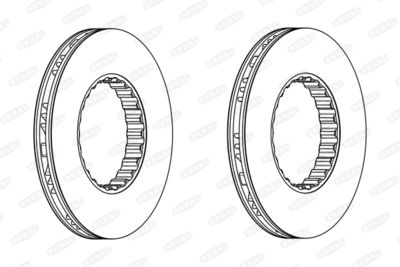 Brake Disc BERAL BCR259A