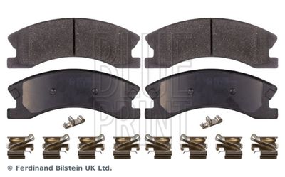 Brake Pad Set, disc brake BLUE PRINT ADA104217