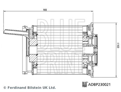 Fuel Filter BLUE PRINT ADBP230021