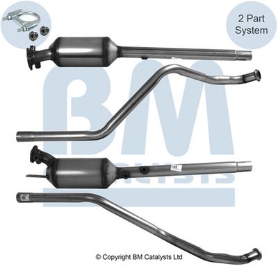 Soot/Particulate Filter, exhaust system BM Catalysts BM11014
