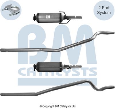 Soot/Particulate Filter, exhaust system BM Catalysts BM11019