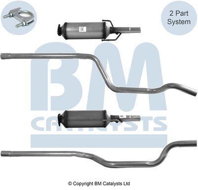 Soot/Particulate Filter, exhaust system BM Catalysts BM11062