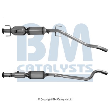 BM Catalysts BM11076H Soot/Particulate Filter, exhaust system