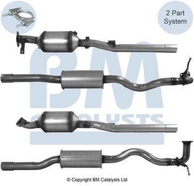 Soot/Particulate Filter, exhaust system BM Catalysts BM11694H