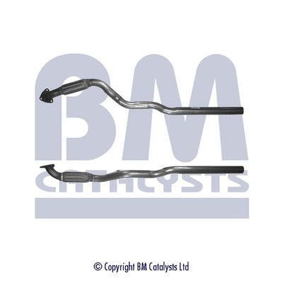 Exhaust Pipe BM Catalysts BM50080