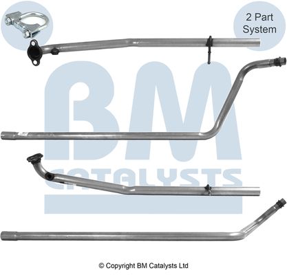 BM Catalysts BM50121 Exhaust Pipe