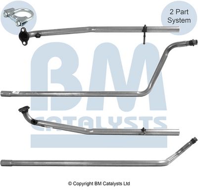Exhaust Pipe BM Catalysts BM50121