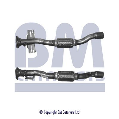 Exhaust Pipe BM Catalysts BM50122