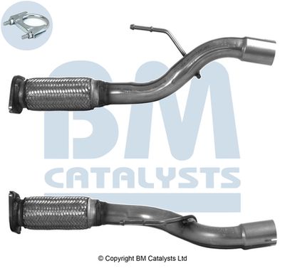 Exhaust Pipe BM Catalysts BM50608