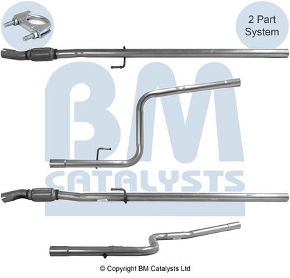BM Catalysts BM50771 Exhaust Pipe