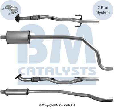 Exhaust Pipe BM Catalysts BM51131