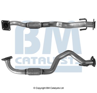 Exhaust Pipe BM Catalysts BM70334