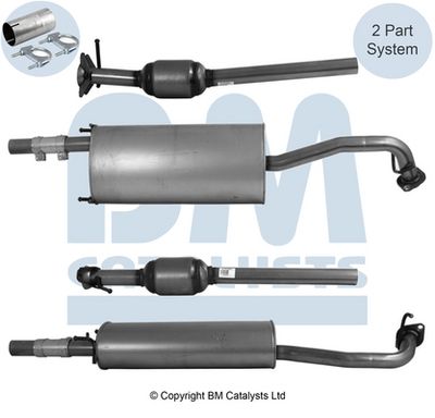 Catalytic Converter BM Catalysts BM91875H