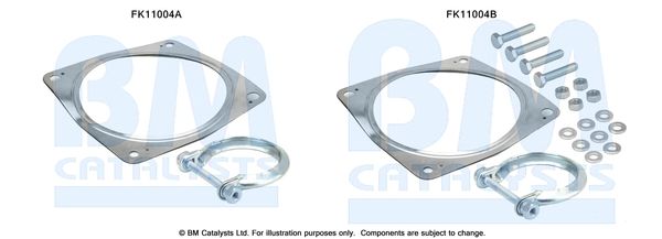 BM Catalysts FK11004 Mounting Kit, soot/particulate filter