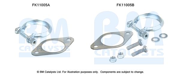 BM Catalysts FK11005 Mounting Kit, soot/particulate filter