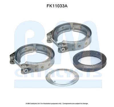 Mounting Kit, soot/particulate filter BM Catalysts FK11033