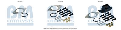 Mounting Kit, soot/particulate filter BM Catalysts FK11061
