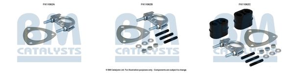 BM Catalysts FK11062 Mounting Kit, soot/particulate filter