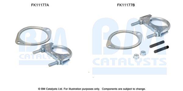 BM Catalysts FK11177 Mounting Kit, soot/particulate filter