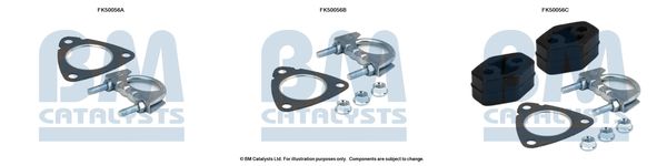 BM Catalysts FK50056 Mounting Kit, exhaust pipe