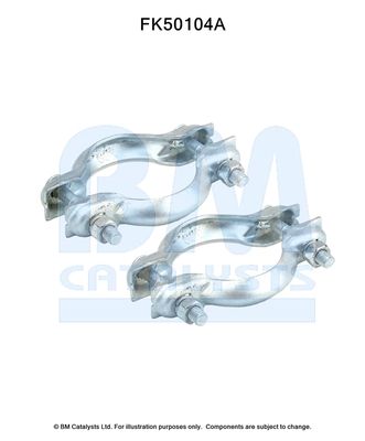BM Catalysts FK50104 Mounting Kit, exhaust pipe